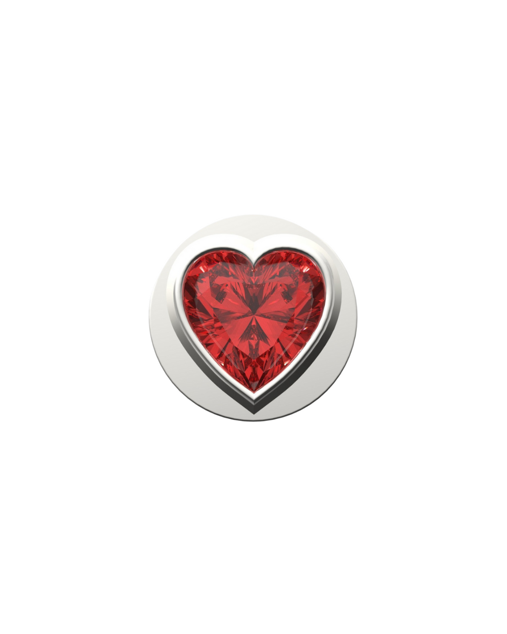 Fancy Red Heart IT Charm
