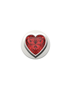 Fancy Red Heart IT Charm