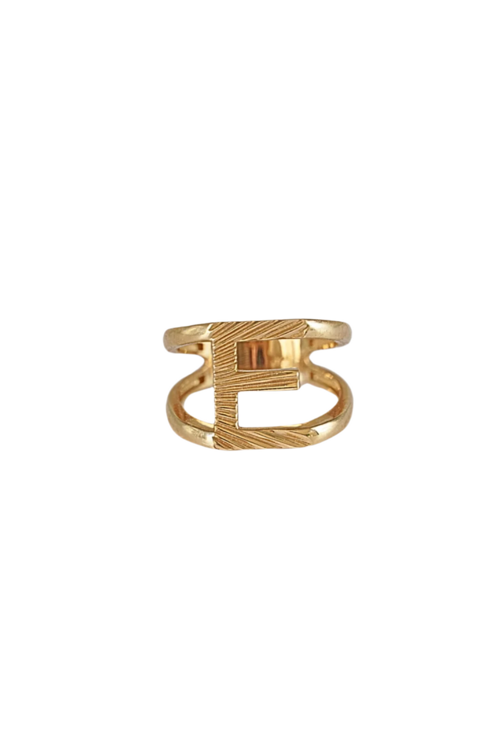 Fluted Initial Split Shank Ring