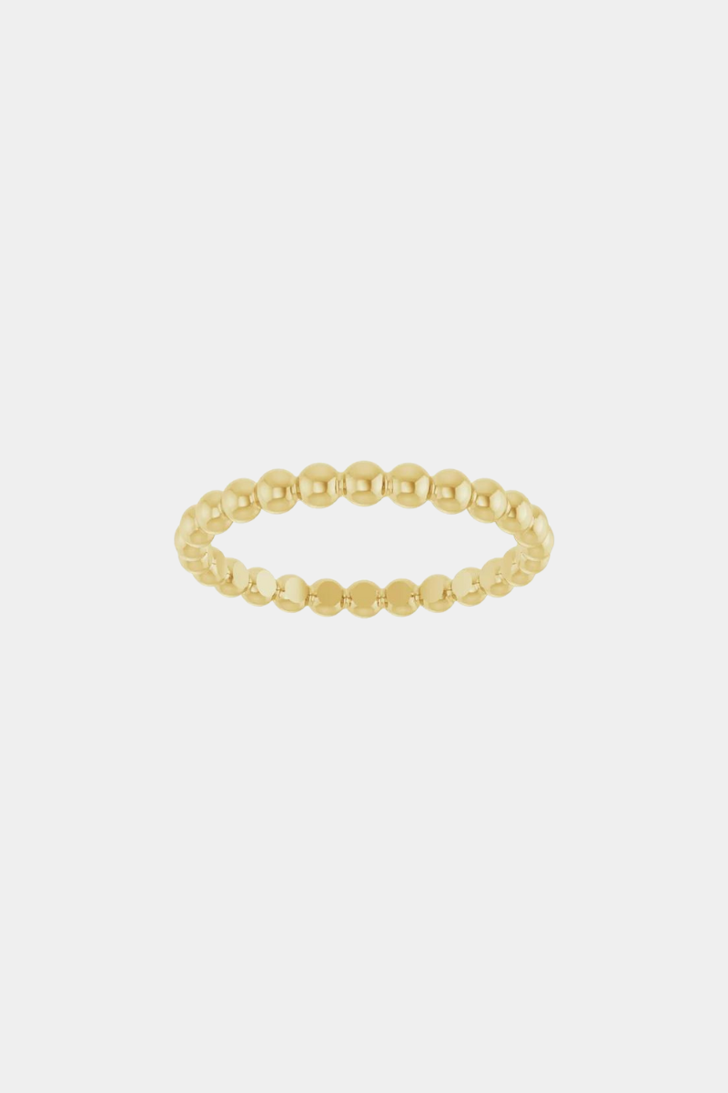 Beaded Stackable Ring