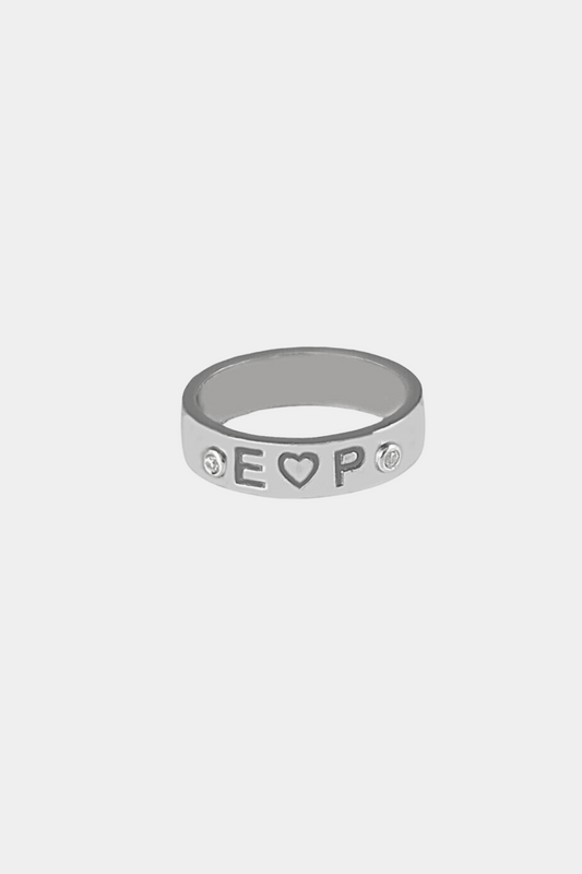 Engrave Initial Ring