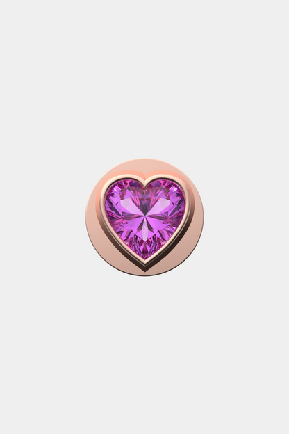 Fancy Pink Heart IT Charm