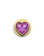 Fancy Pink Heart IT Charm