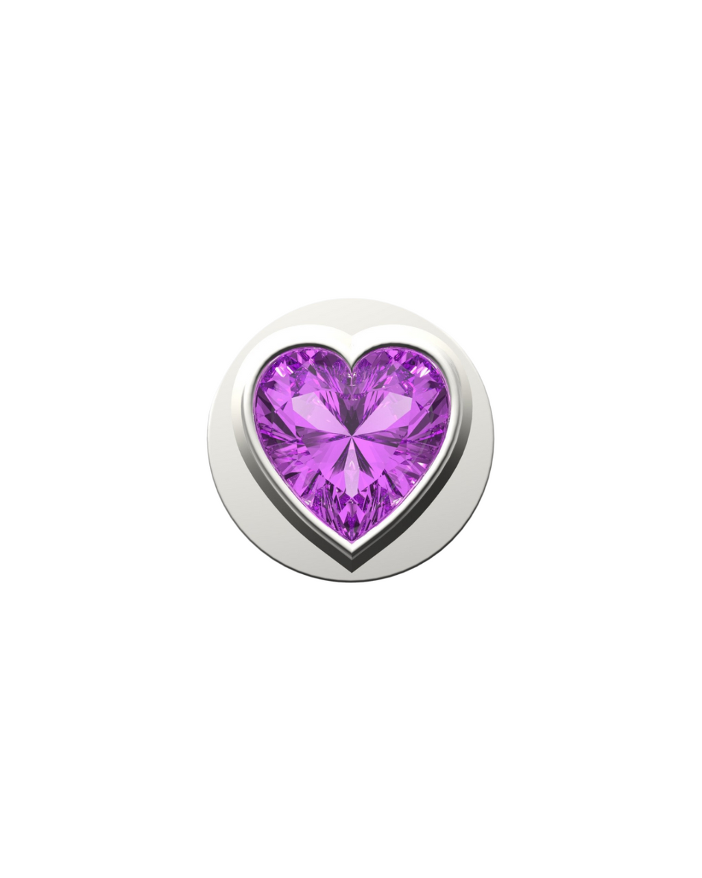 Fancy Pink Heart IT Charm