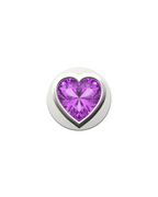 Fancy Pink Heart IT Charm