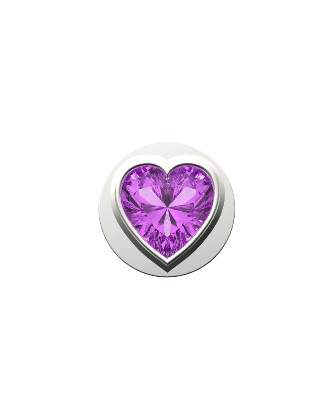 Fancy Pink Heart IT Charm
