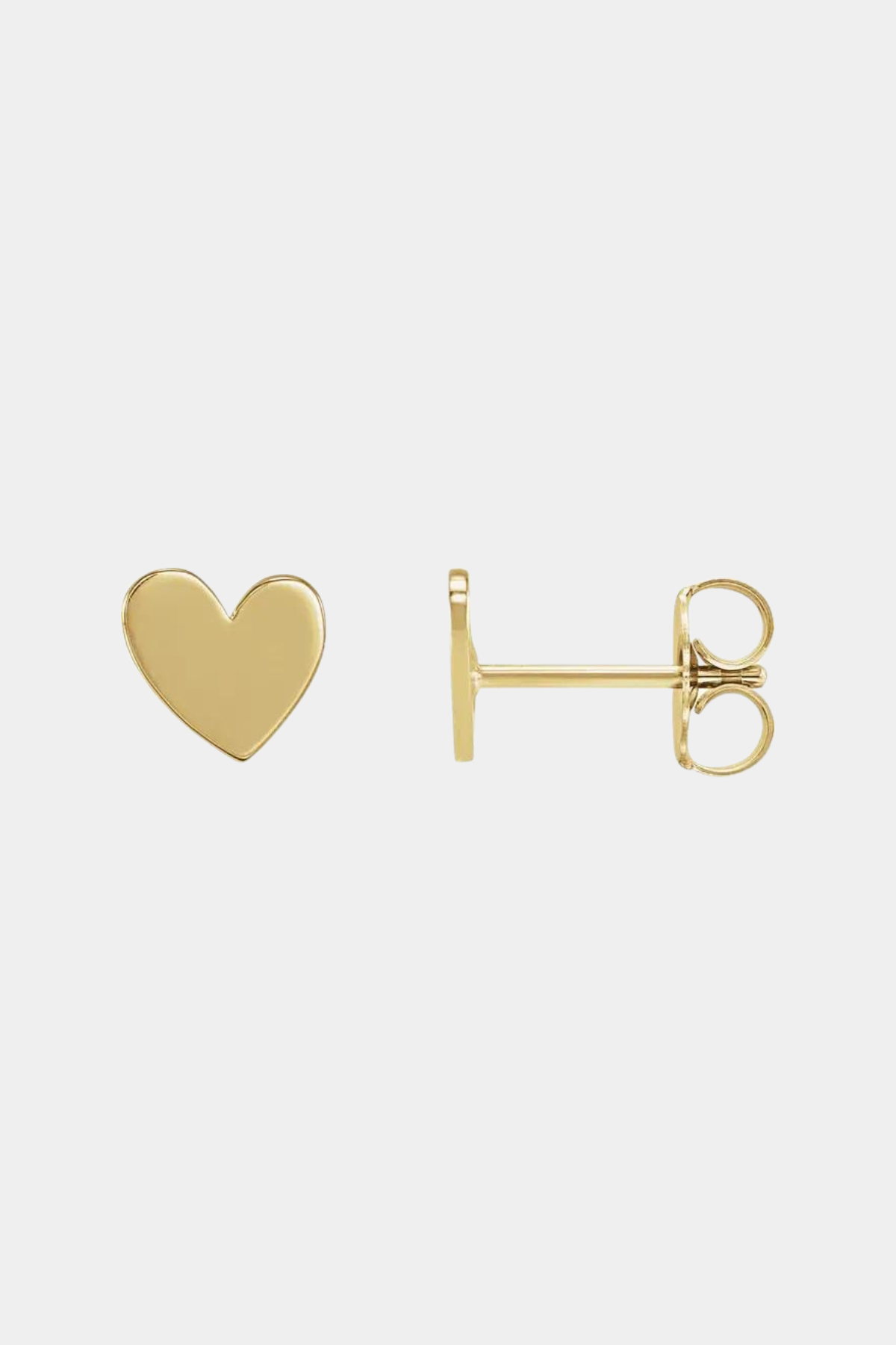 Asymmetrical Heart Earrings