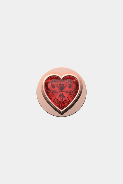 Fancy Red Heart IT Charm