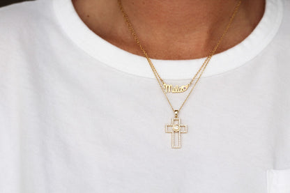 IT Cross Pendant