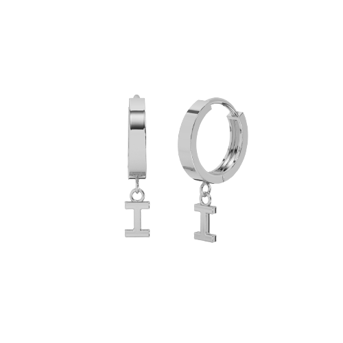 Drop Initial Gold Huggie