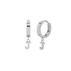 Drop Initial Gold Huggie