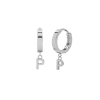 Drop Initial Gold Huggie