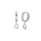 Drop Initial Gold Huggie