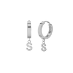 Drop Initial Gold Huggie