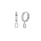 Drop Initial Gold Huggie