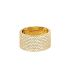 Half Pave Cigar Band