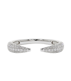 Pave Claw Ring