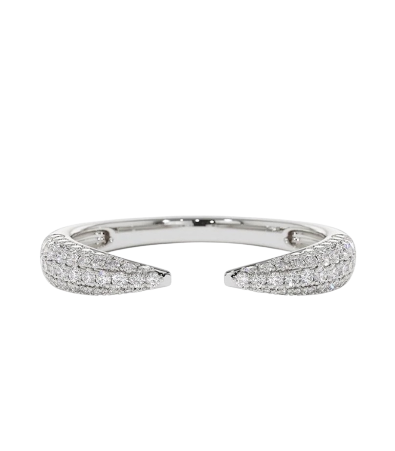 Pave Claw Ring
