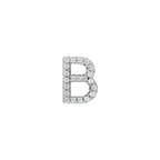 Diamond Initial Earring