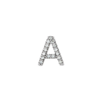 Diamond Initial Earring