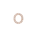 Diamond Initial Earring