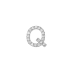 Diamond Initial Earring