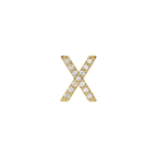 Diamond Initial Earring