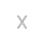 Diamond Initial Earring