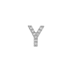 Diamond Initial Earring