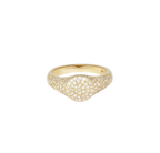 Pave Signet Ring