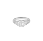 Pave Signet Ring